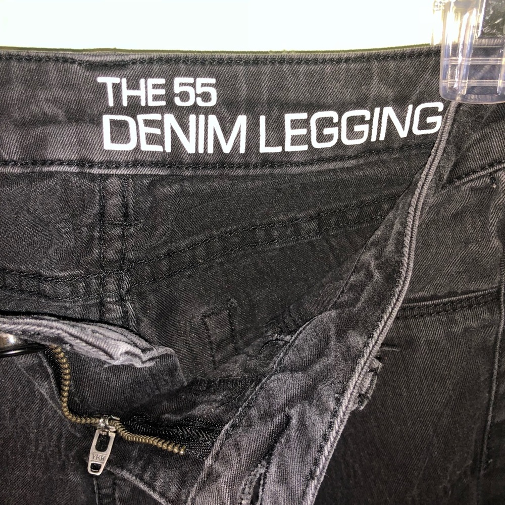 Black “Denim Leggings”